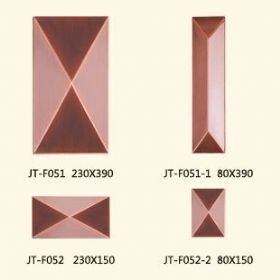 Copper flower (square) F seriesJT-F051
