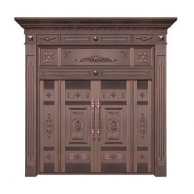 Luxury copper door series铜门-20