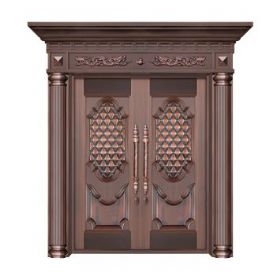 Luxury copper door series铜门-31