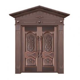 Luxury copper door series铜门-32