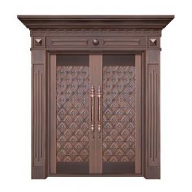 Luxury copper door series铜门-35