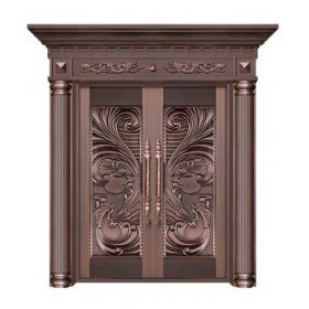 Luxury copper door series铜门-36