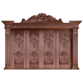 Luxury copper door series铜门-036