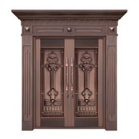 Luxury copper door series铜门-38