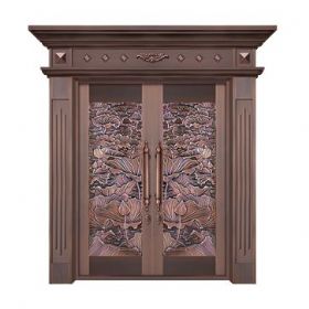 Luxury copper door series铜门-37