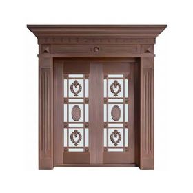 Luxury copper door series铜门-056