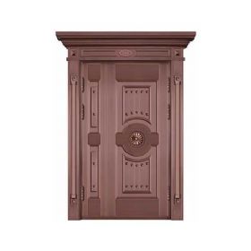 Luxury copper door series铜门-89