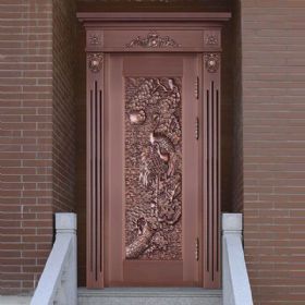 Luxury copper door series铜门-93