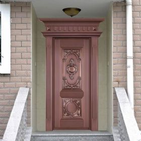 Luxury copper door series铜门-99